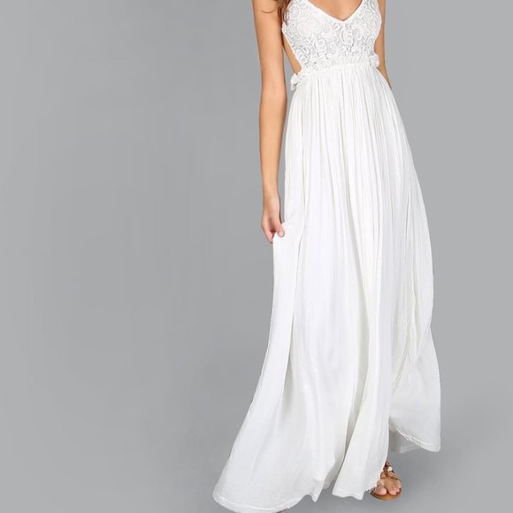 Women's Maxi Dress - Picture 4 of 5